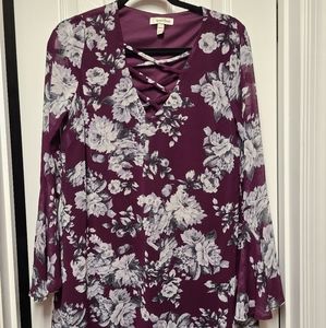 Purple Speechless Blouse